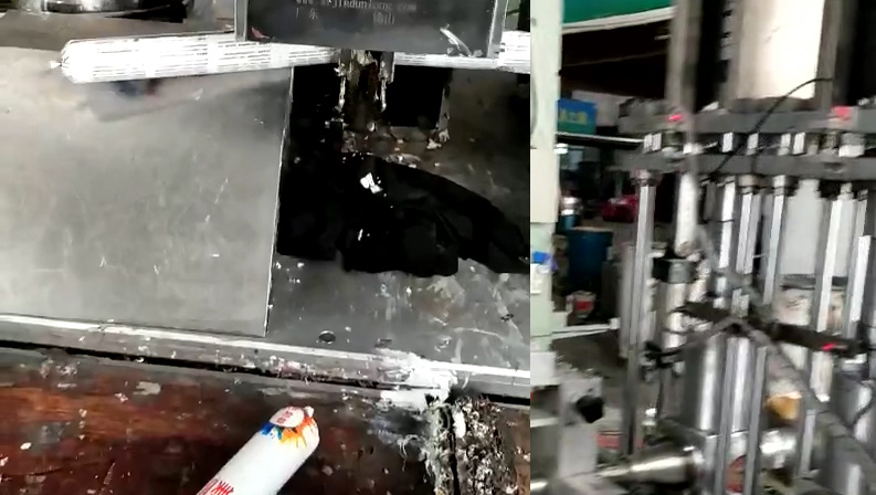 自动软包玻璃胶草莓视频网站进入生产线